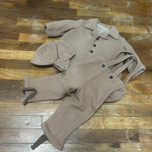 Vintage Wool Toddler Winter Set
